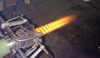 Flame at full power
