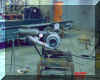 Combustor and turbine
